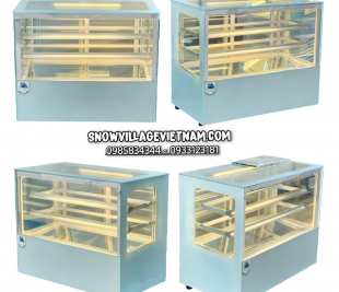 Tủ mát mini để bàn kính vuông