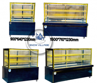 Tủ trưng bày bánh kem 3 tầng chính hãng Snow Village giá tốt