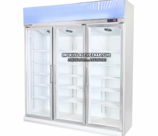Tủ đông 3 cửa kính trưng bày thực phẩm LD-1860FA