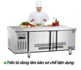Bàn đông Bàn mát inox để quầy bar,nhà bếp giá rẻ
