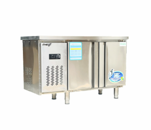 Bàn inox đông mát trữ thịt cá rau củ quả