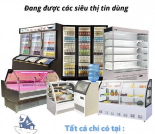 Những mẫu tủ siêu thị thông dụng thương hiệu Snow Village