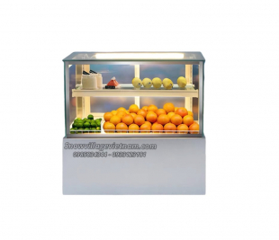 Tủ trưng bánh để bàn kính vuông