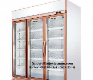 Tủ mát 3 cánh kính giá rẻ