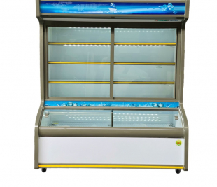 Tủ trưng bày siêu thị trên mát dưới đông