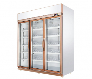 Tủ mát trưng bày 3 cửa kính 
