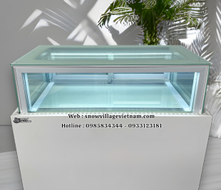 Tủ trưng bày thiết  kế 1 tầng 