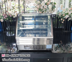 Tủ bánh kem mini 70cm để bàn - quầy bar được sử dụng nhiều nhất hiện nay