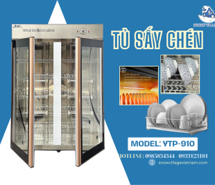 Tủ Sấy Chén Đĩa YTP-910 – Gọn Bếp, Sạch Chén, An Tâm Dùng