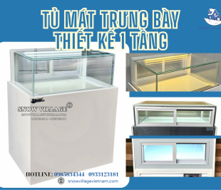 Tại sao không để thực phẩm của bạn tỏa sáng cùng Tủ thiết kế 1 tầng GB-250-4L.Z1 Snow Village?