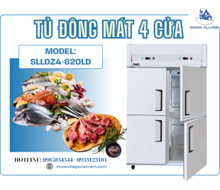 Đừng Chọn Tủ Chỉ Vì Dung Tích – SLLDZ4-820LD Còn Cho Bạn Chọn Cách Bảo Quản 