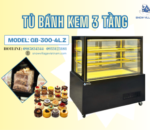 Bánh Dễ Khô, Mất Form – Có Phải Tiệm Bạn Đang Thiếu Một Tủ Bánh Kem Phù Hợp?