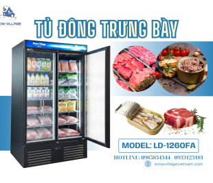 Không Còn Những Chiếc Tủ Đông Nhàm Chán – LD-1260FA Mang Diện Mạo Hoàn Toàn Mới 