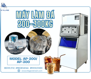 Cao Điểm Mùa Hè: Chọn Máy Làm Đá 200kg Hay 300kg Cho Đủ Dùng? 