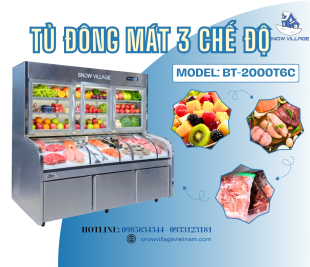Một Chiếc Tủ, 3 Mức Nhiệt – Vì Sao BT-2000T6C Được Thiết Kế Như Vậy?