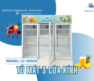 Một Quầy Hàng Đẹp Bắt Đầu Từ Chiếc Tủ Mát Đúng – LC-1800X