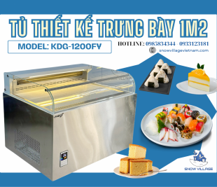 Tủ Mát KDG-1200FY - Trưng Bày Tươi Ngon, Mua Sắm Thật Tiện Lợi!