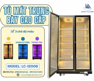 Bia rượu đẹp – Không gian đẳng cấp với Tủ trưng bày LC-1200B!