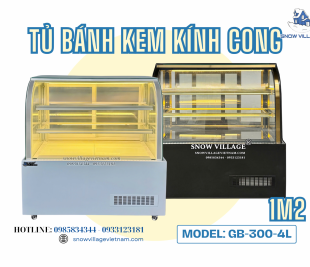 Khi Bánh Ngọt Cần Một Sân Khấu Đẹp – Hãy chọn Tủ Bánh 3 Tầng GB-300-4L