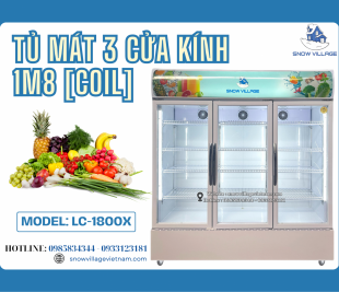 LC-1800X – Giữ trọn tươi ngon, sẵn sàng phục vụ mỗi ngày.