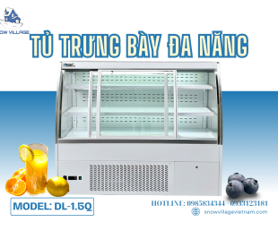 DL-1.5Q – Một Chiếc Tủ Đa Năng, Trưng Bày Được Mọi Thứ 