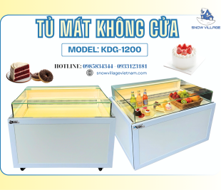 Một Chiếc Tủ Mát… Lại Cố Tình Không Có Cửa? KDG-1200VN Có Gì Đặc Biệt?