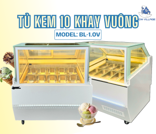 Kinh Nghiệm Chọn Tủ Kem: Vì Sao BL-1.0V Snow Village Đáng Đầu Tư?