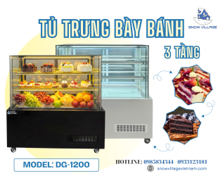 Bánh Làm Đẹp Cả Buổi, Đừng Để Cách Trưng Bày Của Tủ Mát Làm Mất Điểm 