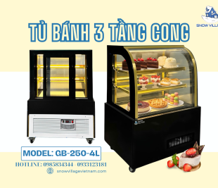 Bánh Bị Khô, Nứt Mặt? Có Thể Do Bạn Chọn Sai Tủ Trưng Bày