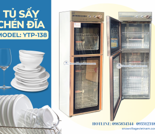 Sấy Chén Đĩa YTP-138 Snow Village – Giữ Chén Bát Luôn Sạch, Ăn Uống Luôn An Toàn 