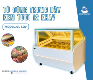 Mua tủ đông trưng bày kem tươi BL-1.2V chính hãng giá tốt bảo hành uy tín