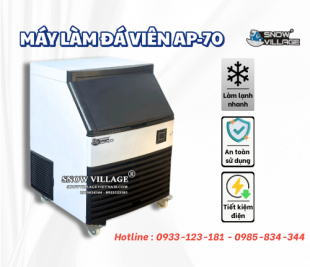 Máy Làm Đá Viên 70kg-24h AP-70 – Máy Làm Đá Tự Động