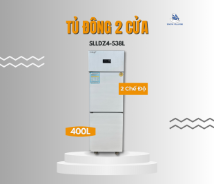 Tủ Đông 2 Cánh Inox "COIL" - Bền Bỉ Và Tiết Kiệm Điện