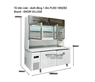 Tiết kiệm không gian với chiếc tủ Trên Mát Dưới Đông 1.8m phiên bản "MỚI"