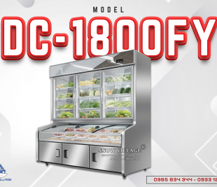 DC-1800FY | Tủ Trên Mát Dưới Đông Cao Cấp Với 3 Chế Độ Riêng Biệt