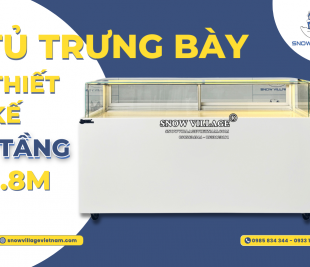 Tủ Thiết Kế 1 Tầng 1.8m - Kính Siêu Trong Bắt Mắt, Sang Trọng