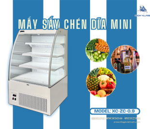 Tủ mát trưng bày siêu thị XC-ZC-0.9 – Trưng bày tiện lợi, bảo quản tươi ngon