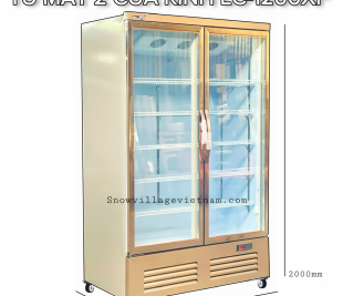 Tủ mát 2 cánh kính LC-1200XF