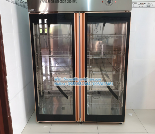 Tủ sấy chén đĩa 2 cửa kính