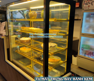 Tủ bánh kem 1.2m 5 tầng Snow Village