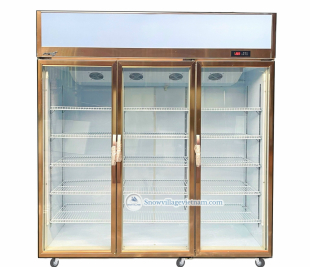 Tủ mát bảo quản bánh kem 3 cửa kính