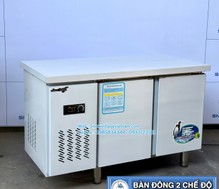 Bàn đông inox bảo quản thực phẩm giá rẻ 