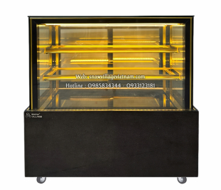 Tủ mát 3 tầng dành cho quán Cafe