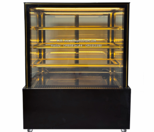 Tủ bánh kem 1.2m 4 tầng có chế độ giữ ẩm