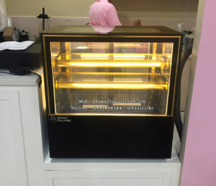 Tủ mát mini để bàn 70cm kính vuông