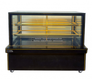 Tủ bánh 3 tầng 1,5m chuyen bảo quản bánh ngọt 