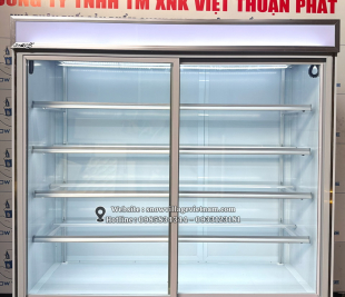 Tủ mát bảo quản cửa lùa 