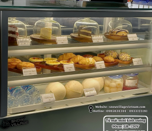 Tủ trưng bày dành cho quán cafe