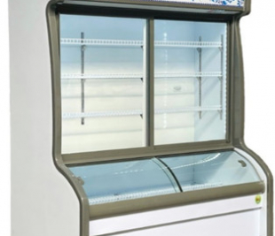 Tủ trưng bày thực phẩm trên mát dưới đông 1.6m