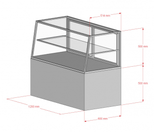 Hoàn thiện Tủ trưng bày được thiết kế theo yêu cầu